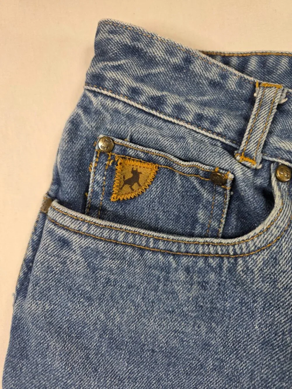 Lois Jeans Blue Denim Men's Small Size W30 L26 Vintage